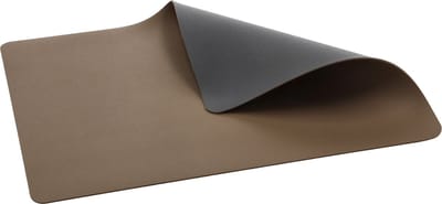 BITZ Placemat 46 x 33 cm 4 stuks Wood/Titanium