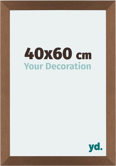 Your Decoration - Fotolijst 40x60 cm - MDF - Koper Decor - Mura