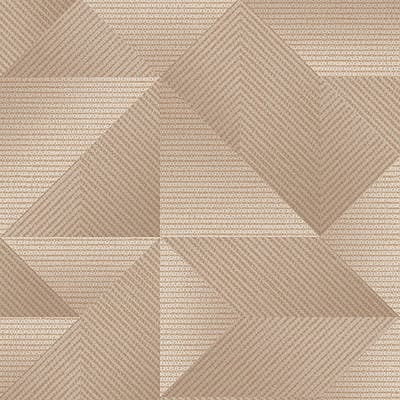 Dutch Wallcoverings - Exclusive Threads Geometric Biscuit - TP422974
