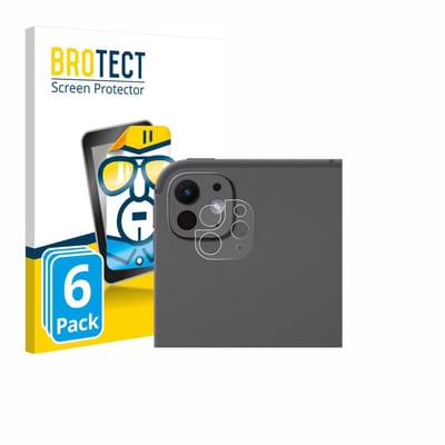 BROTECT - Screenprotector voor Apple iPad Pro 13" 2025 (ALLEEN Camera Lens) - Folie Beschermfolie transparant 6 Stuks