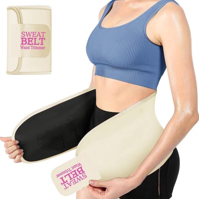 Taille Trainer Neopreen Zweetband voor Slimmer Abdomen tijdens Workout