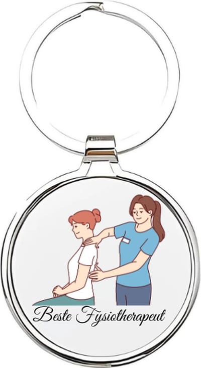 Akyol - beste fysiotherapeut Sleutelhanger - Werk - de beste fysiotherapeut - fysiotherapeut - fysio - therapie - arts - masseur - fysiotherapie - sportblessures - specialist - fysioloog - gezondheidsspecialist - 4 x 7,5 CM