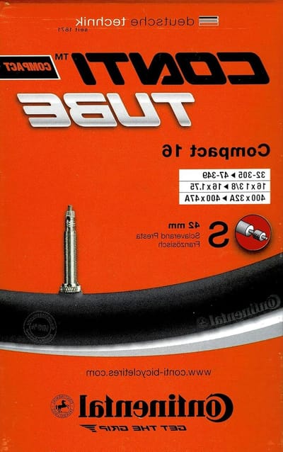 Fietsbinnenband - Reserve binnenband - Fietsreparatie - Butyl materiaal - 16 inch - Zwart