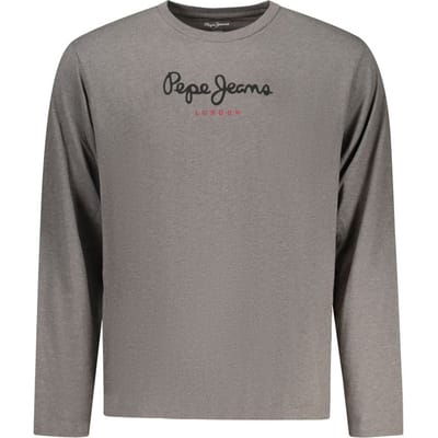 Pepe Jeans Grigio Katoenen Heren T-Shirt