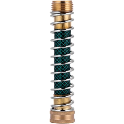 Tuinkraan Verlengslang Connector Veerwikkeling Knikbeschermer Irrigatie Fitting Accessoire goud