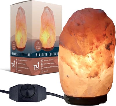 Trendup Himalaya Zoutlamp – Dimbaar – 2-3 kg – 20 cm – Nachtlampje