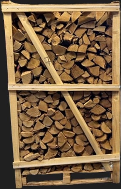 B-lazy brandhout beuk ovengedroogd hele pallet (blokken ca. 25 cm)