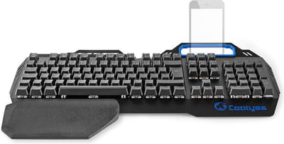 Nedis Bedraad Gaming Toetsenbord - USB - Mechanische Toetsen - RGB - QWERTZ - Duits - USB Gevoed - Lengte stroomkabel: 1.70 m - Gaming