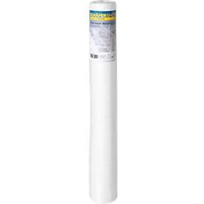 Schäfer Shop Select afdekvlies CoverGrip Absorb, 2-laags, absorberend, zelfklevende onderkant, L 25 m x B 1 m, wit, 1 rol