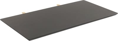 Vista-Verlengplaat - 100 cm - Zwart Eikenlook