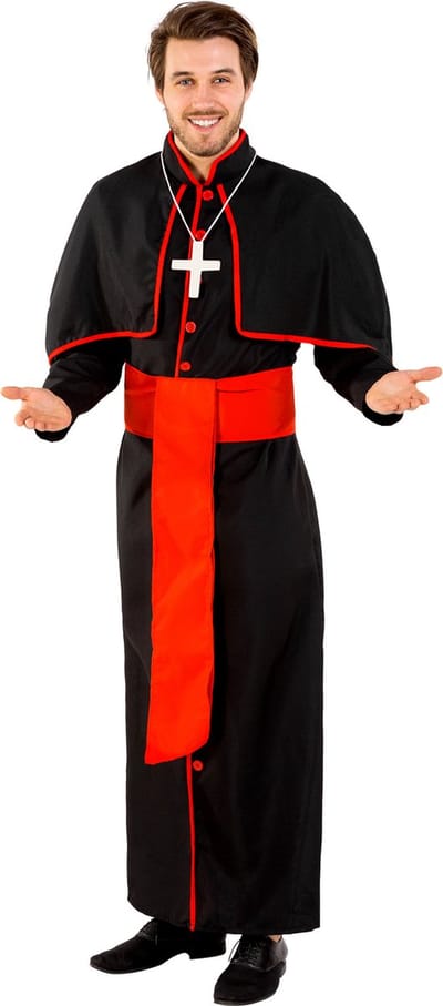 dressforfun - Herenkostuum kardinaal Giovanni XXL - verkleedkleding kostuum halloween verkleden feestkleding carnavalskleding carnaval feestkledij partykleding - 300489