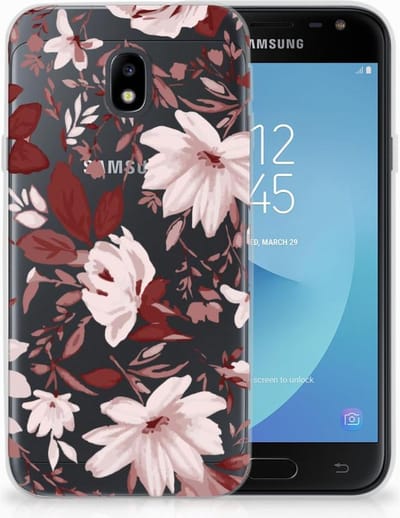 Hoesje maken Samsung Galaxy J3 2017 Watercolor Flowers