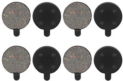 Dailygoods - Dailygoody - Halfmetalen Remblokken - Remvoeringen voor Elektrische Scooter - Hoge kwaliteit - Slijtvast en duurzaam - Geschikt voor steps - 4 Paar