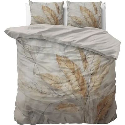 Dreamhouse Dekbedovertrek Whole Nature Zand - Tweepersoons 200 x 200/220 cm + 2 kussenslopen