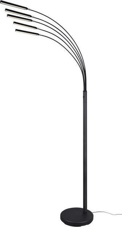 REALITY REED - Vloerlamp - Zwart mat - incl. 5x SMD 3,5 W - OSRAM lichtbron - Verlichting omhoog en omlaag - Niet dimbaar