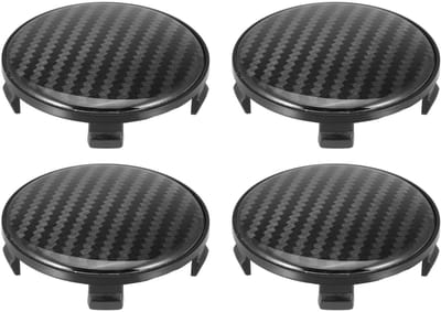 Dailygoody - Wielcentrumdopjes - Universele Velgdopjes - Duurzaam materiaal - Zwart - Auto Accessoires - 4 Stuks - Geschikt voor diverse voertuig