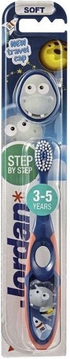Jordan Step By Step Tandenborstel Kind Soft 6 tot 9 jaar - Zachte Borstelharen - 2 Stuks