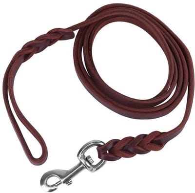 Wandelparcel voor honden - duurzame leer, 1,2m