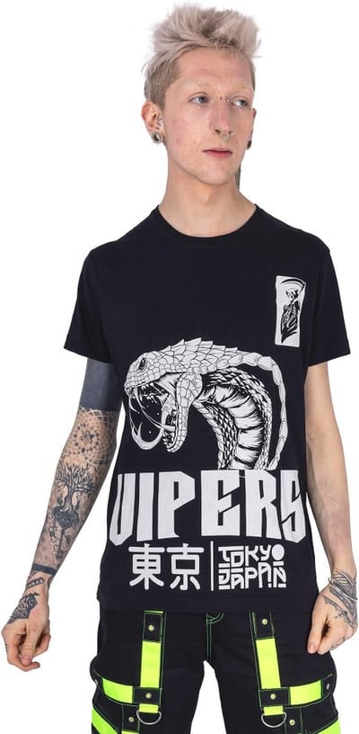 Heartless - TOKYO VIPERS Heren Tshirt - S - Zwart