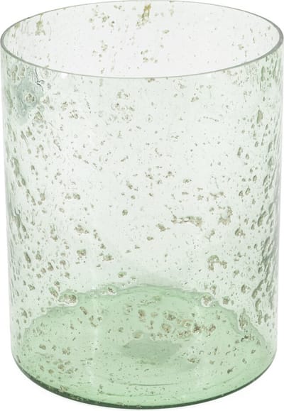 HomeBound by KY | Waxine bubbelglas groen | kandelaar