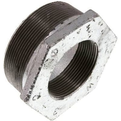 R 3'' x Rp 2'' M/F Verzinkt Gietijzeren Verloopring 25 Bar - FL2S-MF-IZ-300R-200R