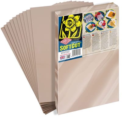 Essdee SoftCut Lino Snijplaten 10 Stuks 21 x 30 cm