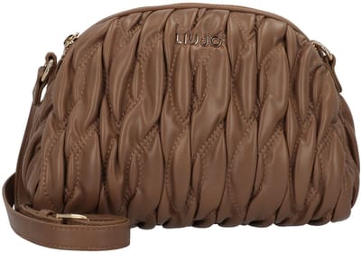 LIU JO schoudertas Aide Crossbody Bag Suede bruine