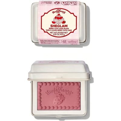 Sweetheart Collection Berry Cute Cake Blush Merk Beauty Cosmetica Make-Up Voor Vrouwen En Meisjes