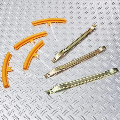 Bandenlichters en beschermers - Velg bescherming - Banden wisselen - Krasvrij monteren - Set van 7 - Zwart