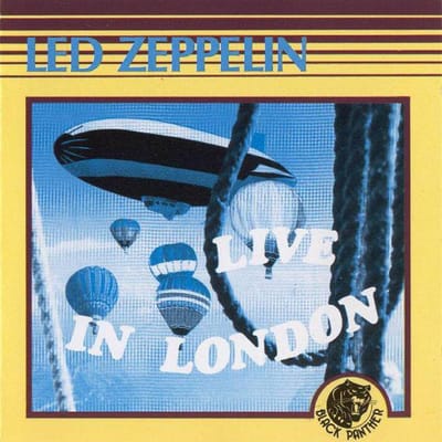 CD LED ZEPPELIN - Live In London Juni 1969 BPCD003 Black Panther R 1989 Japan Rock Gebruikt black