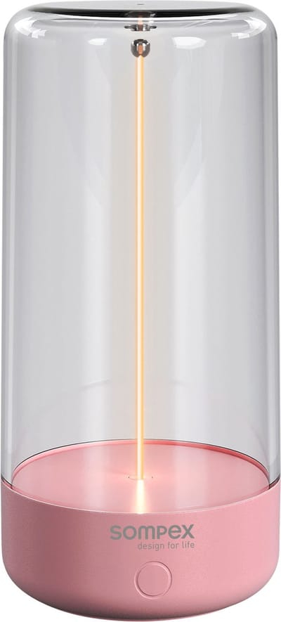 Sompex Tafellamp Pulse | Magnetische sfeerlamp| Roze | indoor | outdoor | oplaadbaar | dimbaar