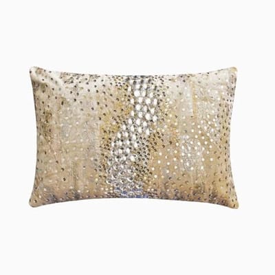 Decoratieve Lumbale Kussenhoes 30 x 45 cm - Modern Fluweel Kussen met Abstract Borduurwerk