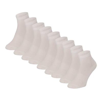 Morethansocks - Sneaker sportsokken - Unisex - Zwart - 9-Pack - Maat 36 t/m 47 - Sokken heren - Sokken dames - Sportsokken