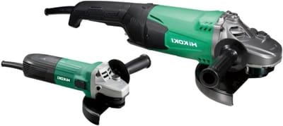 Haakse Slijper Set - Slijpmachine Set - Metaal Bewerken - Platte Aandrijfkop - 125mm & 230mm - Groen