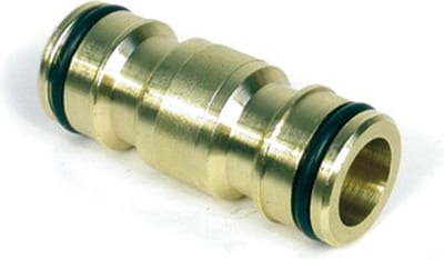 Talen Tools - Dubbele Nippel - Groot Debiet - Messing