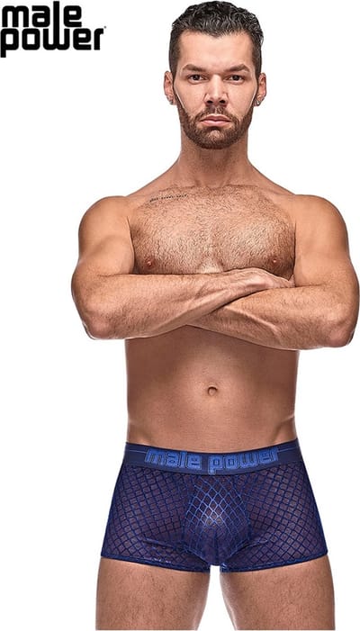 Male Power Mini Short navy Small