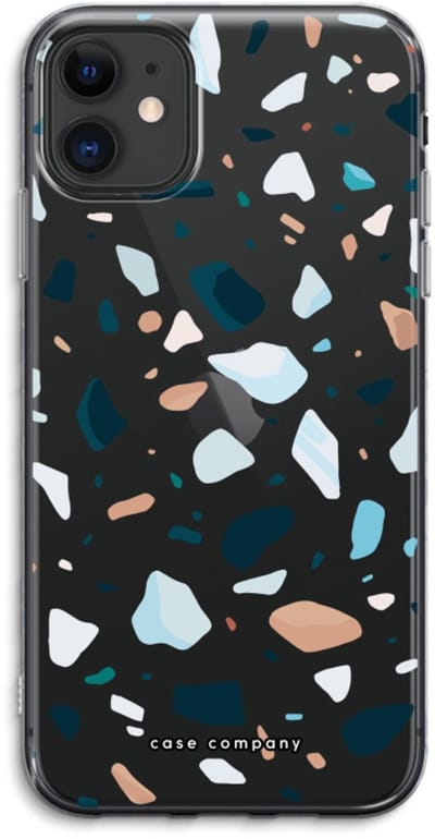 Case Company® - Hoesje geschikt voor iPhone 11 hoesje - Terrazzo N°13 - Soft Cover Telefoonhoesje - Bescherming aan alle Kanten en Schermrand