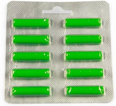 Geurstaafjes Stofzuiger - Luchtverfrisser Deodorant - Aangename Geur - Duitse Kwaliteit - 10 Stuks - Groen