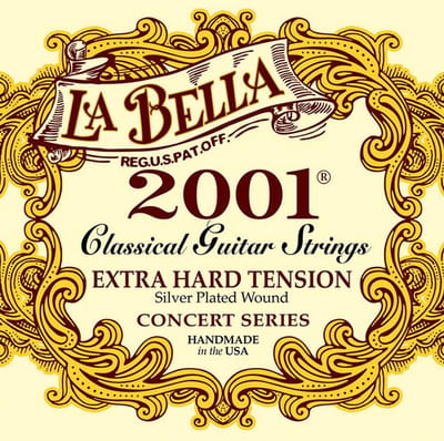 La Bella 2001XH Snaren voor Klassieke Gitaar - Extra Hoge Spanning