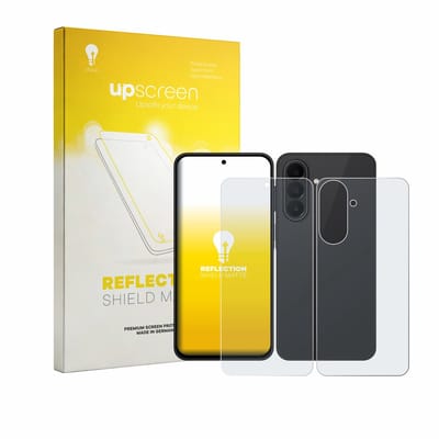 upscreen - Screenprotector voor Samsung Galaxy A27 5G (Voor+Achter) - Folie Beschermfolie anti glare matte