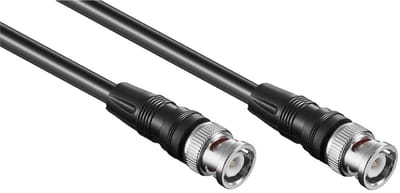BNC (m) - BNC (m) kabel - RG58 - 50 Ohm / zwart - 3 meter