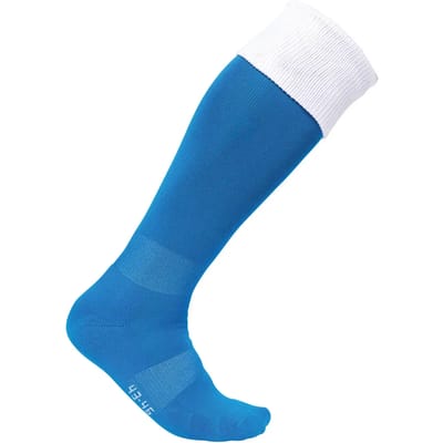 PROACT® Tweekleurige sportsokken PA0300 - Sporty Royal Blue / White - 27/30 EU