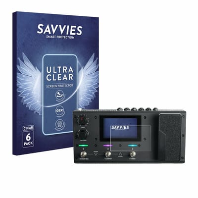 Savvies - Screenprotector voor Headrush MX5 - Folie Beschermfolie transparant 6 Stuks