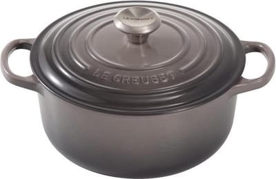 Le Creuset - Signature braadpan rond 28cm Flint