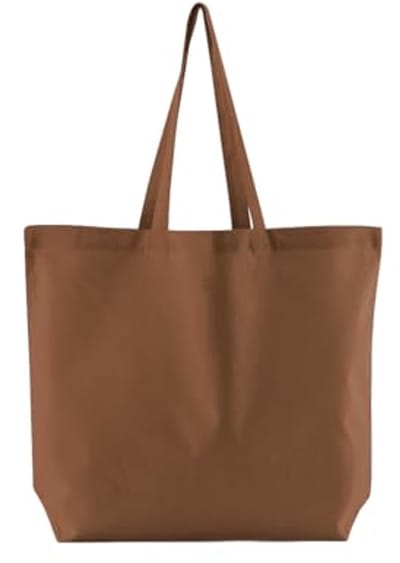 Biologisch Katoen Maxi Tas voor het Leven - Terracotta