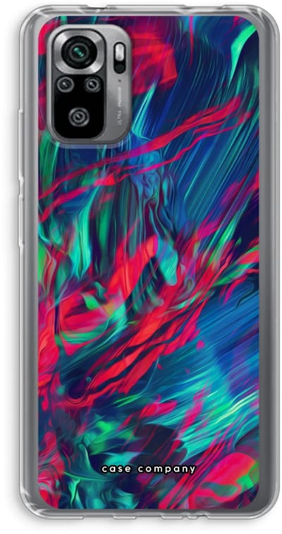 Case Company® - Hoesje geschikt voor Xiaomi Redmi Note 10S hoesje - Pilgrims Of The Sea - Soft Cover Telefoonhoesje - Bescherming aan alle Kanten en Schermrand