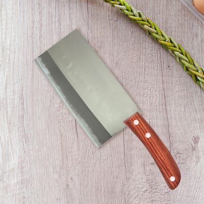 Houten handvat voor koksmes - vervangend handvat voor keukenmes, duurzaam en ergonomisch ontwerp