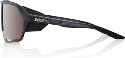 100% Norvik - Soft Tact Crystal Black - HiPER Crimson Silver Mirror Lens
