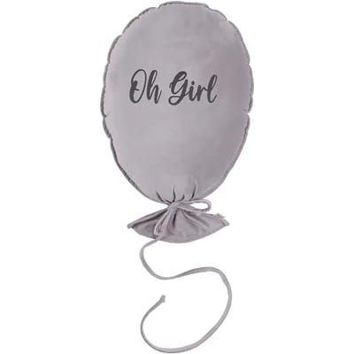 Bal Kussen Malomi Kids Delux Oh Girl Graphite