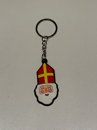 Sinterklaas sleutelhanger - sleutelhanger kinderen - Sinterklaas decoratie - sinterklaas cadeautjes - 1 Stuks - Sinterklaas